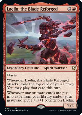 Laelia, the Blade Reforged - Commander Legends: Battle for Baldur's Gate