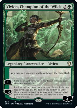 Vivien, Champion of the Wilds - Commander Legends: Battle for Baldur's Gate