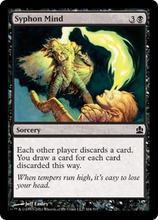 Syphon Mind - Magic: The Gathering-Commander