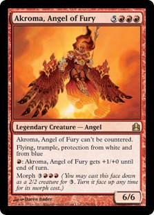 Akroma, Angel of Fury - Magic: The Gathering-Commander