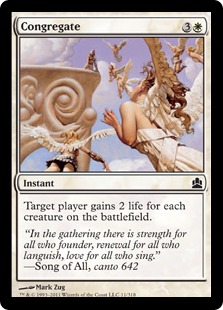 Congregate - Magic: The Gathering-Commander