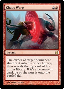 Chaos Warp - Magic: The Gathering-Commander