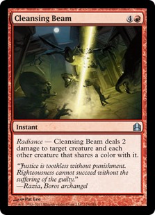 Cleansing Beam - Magic: The Gathering-Commander
