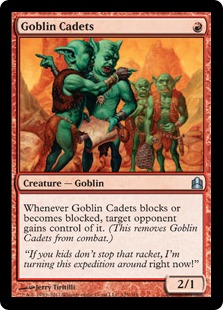 Goblin Cadets - Magic: The Gathering-Commander