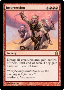 Insurrection - Magic: The Gathering-Commander