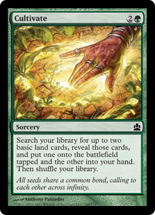 Cultivate - Magic: The Gathering-Commander