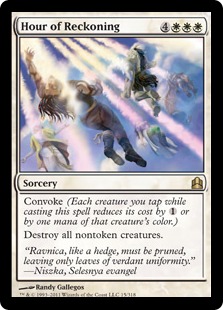 Hour of Reckoning - Magic: The Gathering-Commander