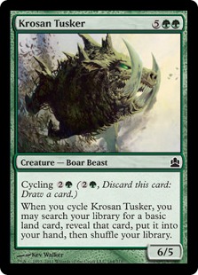 Krosan Tusker - Magic: The Gathering-Commander