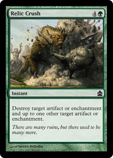 Relic Crush - Magic: The Gathering-Commander