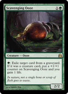 Scavenging Ooze - Magic: The Gathering-Commander