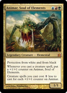 Animar, Soul of Elements - Magic: The Gathering-Commander