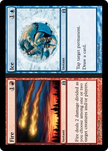 Fire // Ice - Magic: The Gathering-Commander