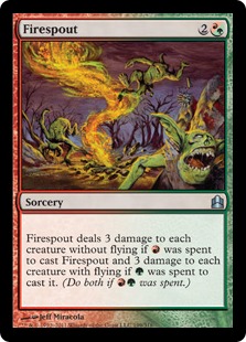 Firespout - Magic: The Gathering-Commander