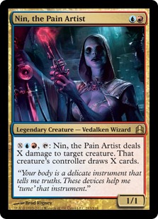 Nin, the Pain Artist - Magic: The Gathering-Commander