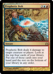Prophetic Bolt - Magic: The Gathering-Commander