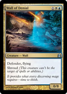 Wall of Denial - Magic: The Gathering-Commander