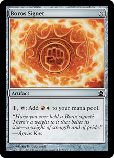 Boros Signet - Magic: The Gathering-Commander