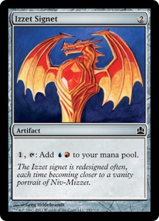 Izzet Signet - Magic: The Gathering-Commander