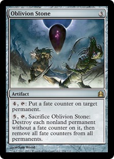 Oblivion Stone - Magic: The Gathering-Commander