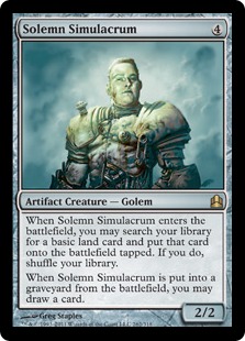 Solemn Simulacrum - Magic: The Gathering-Commander