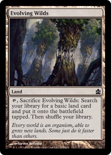 Evolving Wilds - Magic: The Gathering-Commander