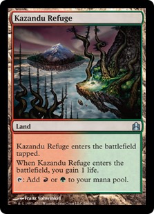 Kazandu Refuge - Magic: The Gathering-Commander