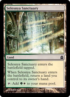 Selesnya Sanctuary - Magic: The Gathering-Commander