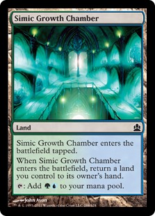 Simic Growth Chamber - Magic: The Gathering-Commander