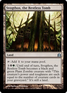 Svogthos, the Restless Tomb - Magic: The Gathering-Commander
