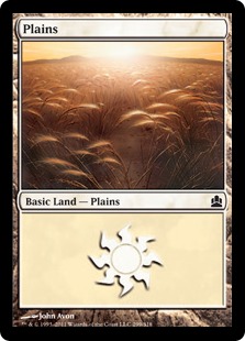 Plains - Magic: The Gathering-Commander