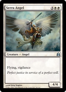 Serra Angel - Magic: The Gathering-Commander