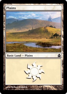 Plains - Magic: The Gathering-Commander