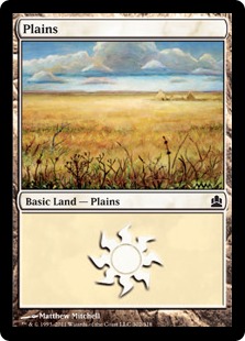 Plains - Magic: The Gathering-Commander