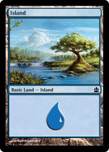 Island - Magic: The Gathering-Commander