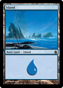 Island - Magic: The Gathering-Commander