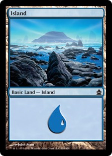 Island - Magic: The Gathering-Commander
