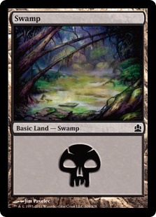 Swamp - Magic: The Gathering-Commander