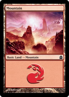 Mountain - Magic: The Gathering-Commander