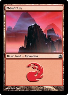 Mountain - Magic: The Gathering-Commander