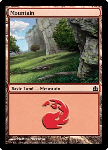 Mountain - Magic: The Gathering-Commander