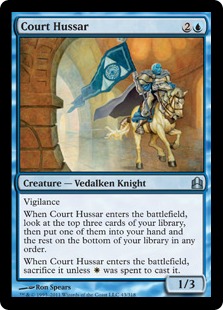 Court Hussar - Magic: The Gathering-Commander