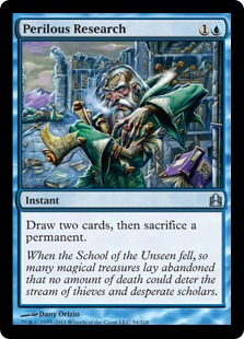 Perilous Research - Magic: The Gathering-Commander