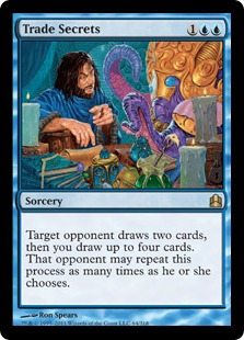 Trade Secrets - Magic: The Gathering-Commander