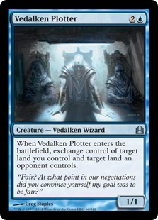 Vedalken Plotter - Magic: The Gathering-Commander