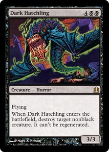 Dark Hatchling - Magic: The Gathering-Commander