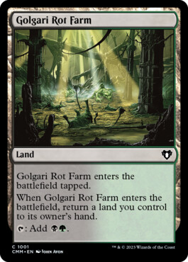 Golgari Rot Farm - Commander Masters