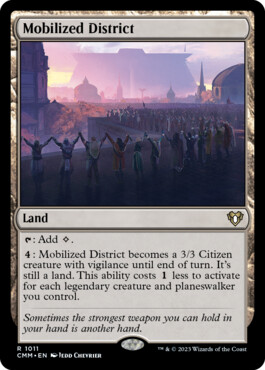 Mobilized District - Commander Masters