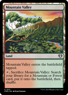 Mountain Valley - Commander Masters