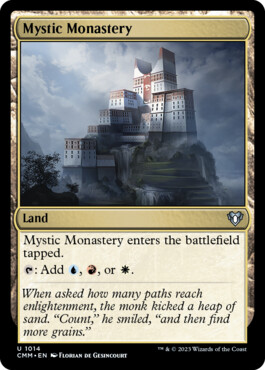 Mystic Monastery - Commander Masters