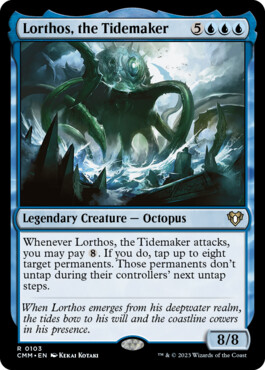 Lorthos, the Tidemaker - Commander Masters